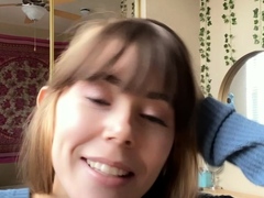 Stacked brunette goes solo toys and masturbation