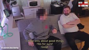 Straight plumber lets me suck his dick then fucks a guy raw