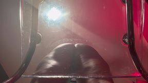 black milf nikki lately anal toy play with sexy panties
