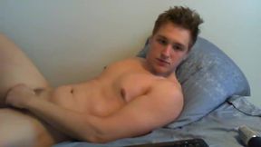 Hot Body Model Talking and Jerking Off a Bit to Finish