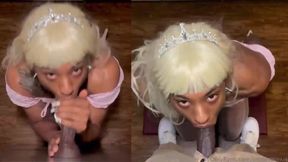 Sissy Amber Alexis - Blowjob Therapy Session Sucking a Dildo