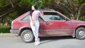 Picking up Latin cutie to fuck her on porn casting