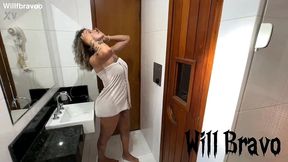 putaria gostosa, minha amiga trans me comeu gostoso com aquele pauzao e ainda pegamos o camera man