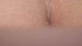 Horny pussy gets wet