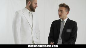 MissionaryBoyz - Stern Priest Drills a Wonderful k Missionary Dude