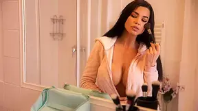 VR Hostel 2 - Peeping On Her Boobs And Getting Some Juice - LustReality