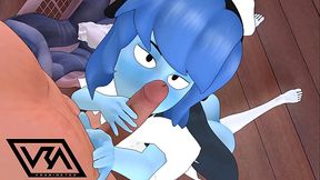 Lapis Handjob