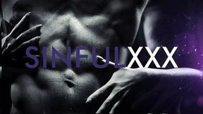 Sinfulxxx's hot raven-haired surprises with a blindfold and threesome