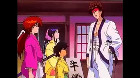 Samurai Anime Hero Takes On Rivals in Intense XXX Battle Scene