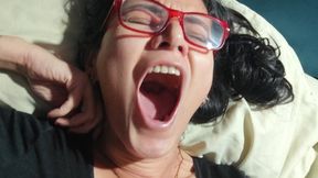 Here I am yawning loudly in front of you