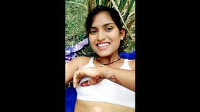 Rugged stud ravishes curvaceous Indian cutie's juicy mangals in raunchy jungle escapade.