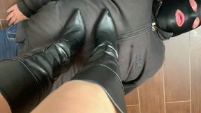 boots lick and trampling