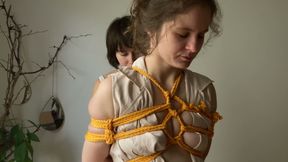 Lesbian Shibari Pussy Play