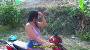 Biker Gave Help and Asked for Ass