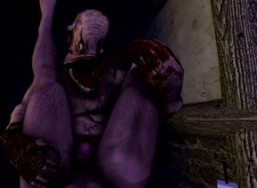 Amnesia POV gay monster ravages his prey raw