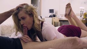 Southern Belle with a tight teen body seduced and dominated