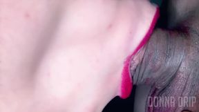 Deep Detail Blowjob Close-up