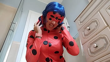 Hot ladybug cosplay amateur Chantal Channel