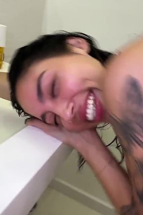 Snuck Into Her Bathroom and Fucked Her