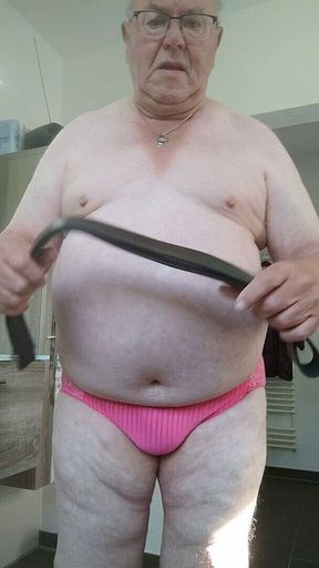 Wife's Pink Panty and Punishment