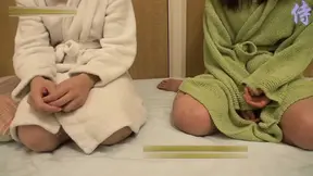 19yo Asian cutie slurps cock at amateur orgie