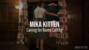 Caning for Name Calling