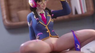 D.va Academy Porn Compilation