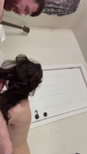 Reverse cowgirl with baddy!
