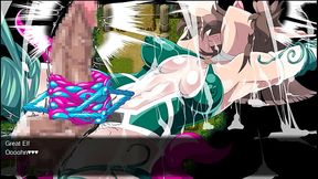 Gehenna [ FUTANARI HENTAI Game ] Ep.3 heroine turned into FUTA and milked into a horny nympho slave !