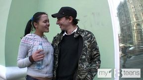 my18teens - slut hard doggy sex and cowgirl - cumshot