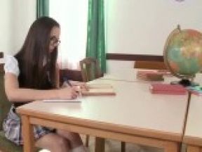 Student Abrill Gerald ass fucked