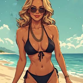 Bikini Babe Art