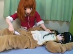 Awesome hentai anal sex with stunning excited nurse
