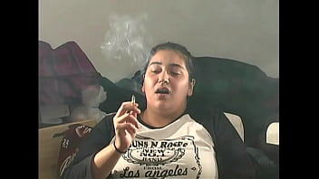 Samantha Chubby Latina Non-Nude SFW Smoking Clips Pt 1