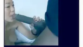 Asian Babe Rides Massive Black Cock – Fierce Interracial Action