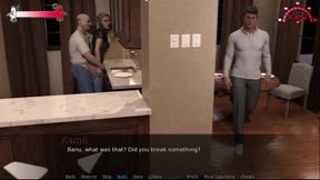 Life in Middle East 19 Banu Almost Got Caught Fucking Another Man in the Kitchen