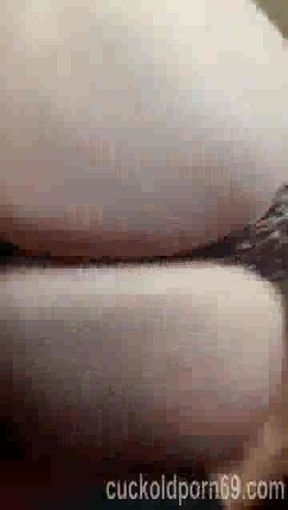 Black man takes my Latina wife doggystyle