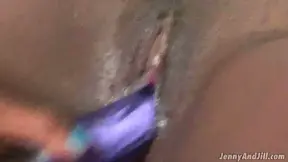 Ebony Goddesses Osa & Baby Dive into Steamy Lesbian Action Together