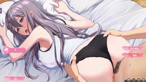 Hentai Game - Happiness Double Room - Elegant Silver Milf Rocks Cowgirl, Moans Hard Doggystyle - Free Mode