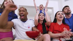 Wild European Party Turns Into Unforgettable Group Ecstasy