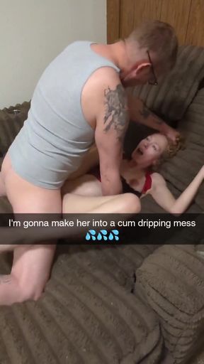 Roommates Girlfriend Rough Fucked &amp; Used