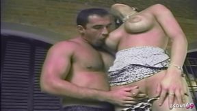 Big Boob Shemale Fucked in Tight Asshole by Fitness Trainer