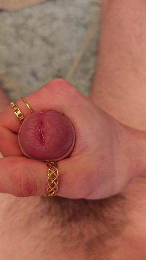 Squirted with my pink nails