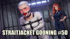 Straitjacket Gooning #5D: Mesmeric Straitjacket Surrender (Animated, Music, Text)