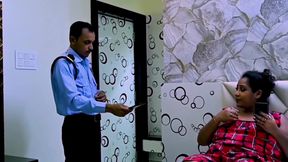 Hotel ke security guard ne madam ko pela