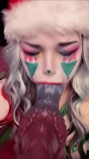 Facials and Breeding for the Christmas Clown