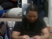 Flashing Cock During Arts & Crafts