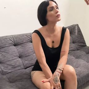 Lucky guy gets fucked by beautiful big ass neighbor in the apartment after a rich photo shoot