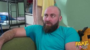 British couple gets angry before wild doggystyle sex & messy creampie