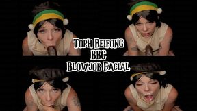 Toph Beifong BBC Blowjob Facial